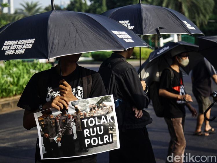 Aksi Kamisan ke-819 Soroti Rencana Revisi UU Polri