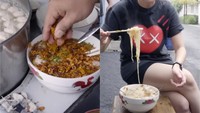 Ayu Ting Ting diketahui menyukai sajian bakso. Ia sampai mencicipi bakso yang viral di Jakarta Barat. Bakso itu terkenal karena sajian bawang merah gorengnya yang melimpah. Foto: Instagram @ayutinting92