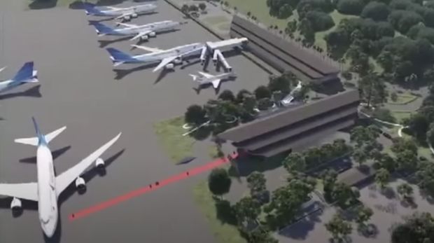 Bandara Nusntara Airport atau VVIP IKN. (YouTube/ Sekretariat Presiden)