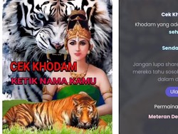 Tren Cek Khodam Lagi Viral, Tulis Namamu Biar Diterawang