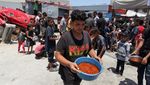 Duka Anak Palestina yang Kekurangan Makanan