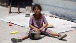 Duka Anak Palestina yang Kekurangan Makanan