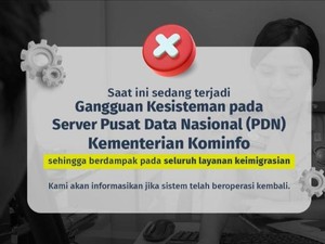 Server Gangguan, Imigrasi Tetap Layani Perlintasan & Permohonan Paspor