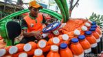 Keren! Kapal Sandal Karya Petugas UPS Siap Ramaikan HUT Jakarta