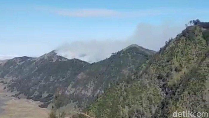 Kebakaran di Bromo sudah padam