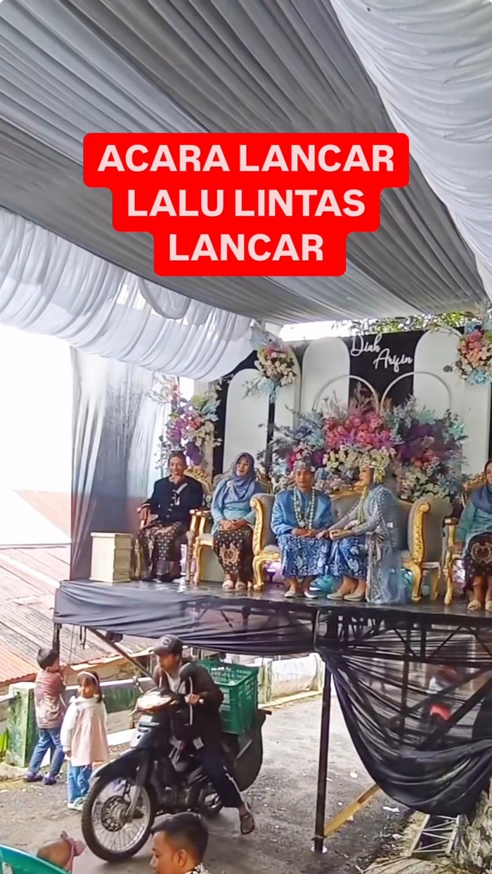 Lokasi pernikahan unik itu mendadak viral di media sosial