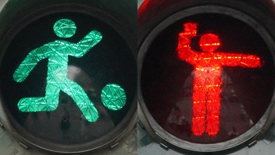 Meriahkan Euro 2024, Jerman Modifikasi Traffic Light Bernuansa Sepakbola