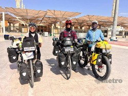 Kisah Pasutri Naik Sepeda Lintasi 7 Negara Demi Naik Haji, Endingnya Sedih