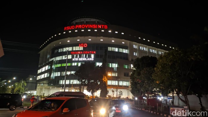 Penampakan Gedung RSUD Provinsi NTB. Ahmad Viqi/detikBali)
