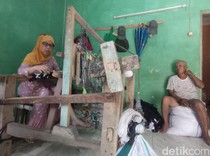 Lesu Gerak Roda Usaha Produksi Keset di Tasikmalaya