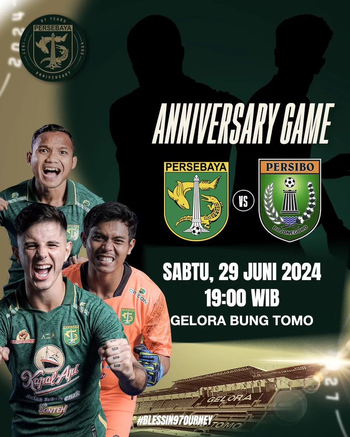Persebaya menebar kode siluet