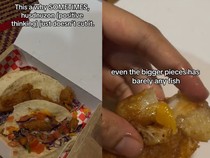 Pesanan Taco Zonk Rp 85 Ribu, Toppingnya Ikan Kecil dan Berminyak!