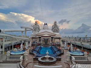 Potret Segala Sisi Kemewahan Kapal Pesiar Resorts World One