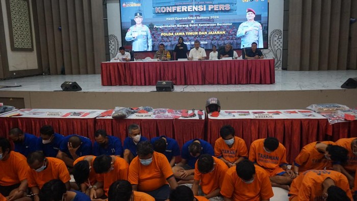 Ribuan tersangka diringkus selama 12 hari Operasi Sikat Semeru 2024