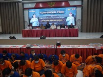 1.120 Tersangka Diringkus Selama 12 Hari Operasi Sikat Semeru 2024