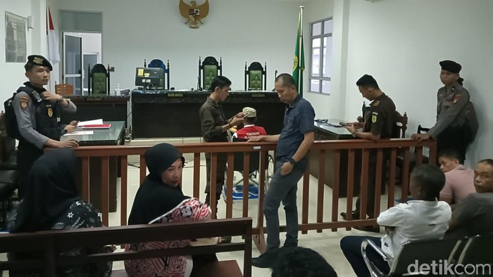 Sidang putusan Kaharman di PN Watampone, Bone, Sulsel.