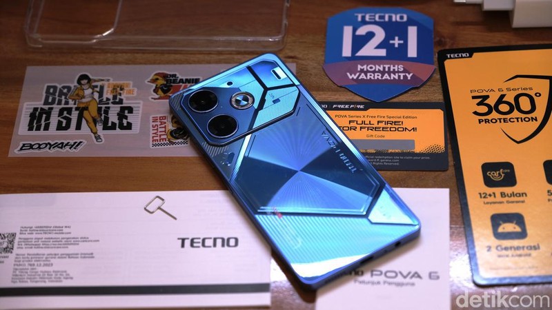 Unboxing Tecno Pova 6