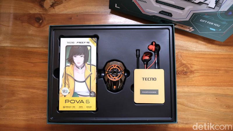 Unboxing Tecno Pova 6