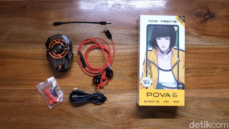 Unboxing Tecno Pova 6