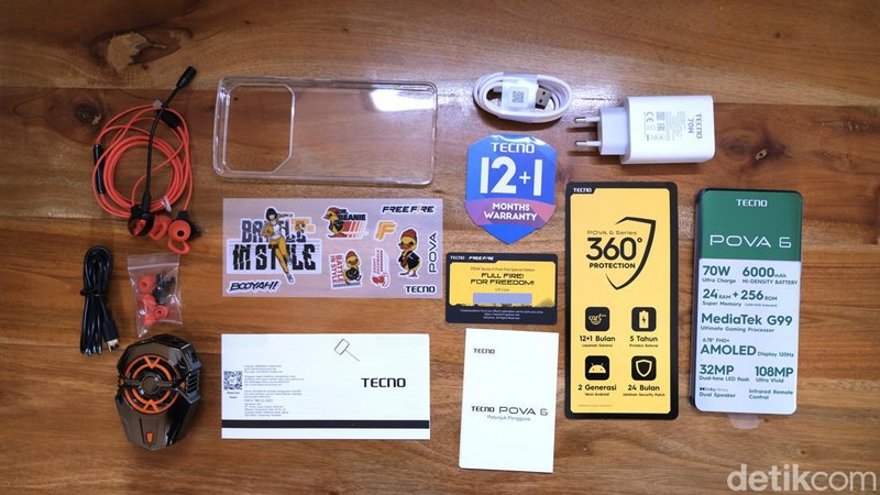 Unboxing Tecno Pova 6