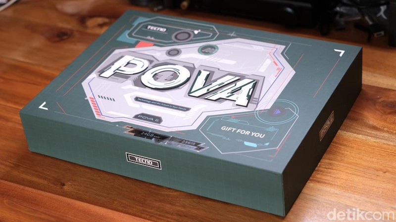 Unboxing Tecno Pova 6