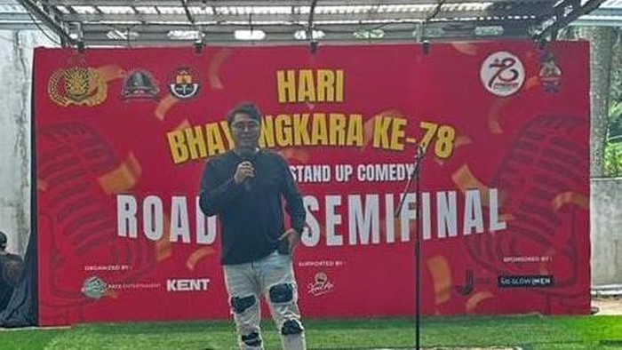 ut saat ini sudah tersisa 15 orang kontestan yang akan bertarung dalam babak Semifinal kompetisi Stand Up Comedy yang digelar Polri (dok istimewa).
