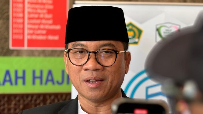 Wakil Ketua Majelis Permusyawaratan Rakyat (MPR) RI Yandri Susanto di Kantor Daerah Kerja (Daker) Makkah.