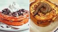 Niat hati ingin sarapan dengan French Toast dengan taburan cokelat di atasnya, pembeli ini justru dapat roti dengan selai cokelat yang mirip kotoran. Foto: Site/Pool