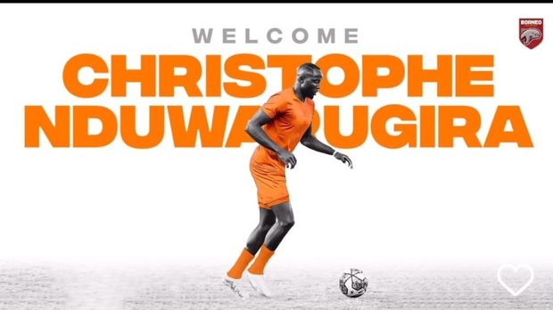 Borneo FC Samarinda perkenalkan pemain asing barunya Christophe Nduwarugira.