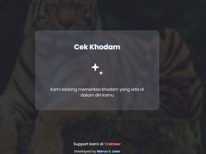 Link Cek Khodam Online Viral di TikTok dan Cara Mainnya