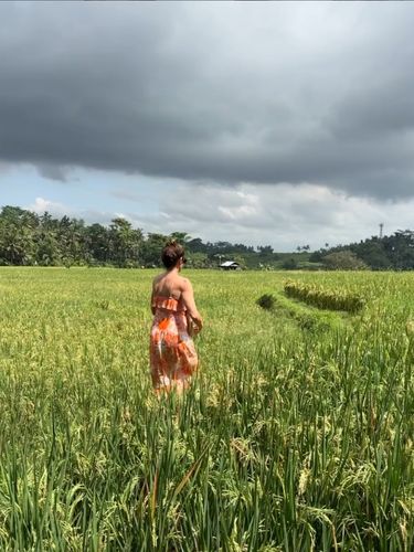 Cindy Craword di Bali.