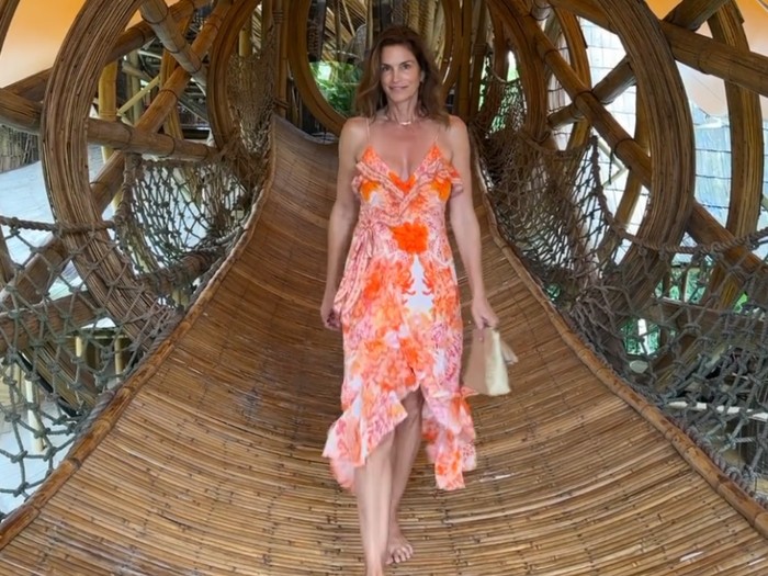 Cindy Craword di Bali.