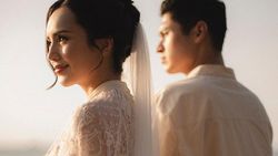 Bak Poster Drakor, Momen Mesra Beby Tsabina Prewed dengan Anggota DPR RI