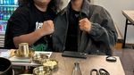 Gaya Makan Marshel Widianto Saat Jalan-jalan di Luar Negeri