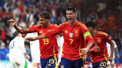 Gol Bunuh Diri Calafiori Antarkan Spanyol ke 16 Besar Euro 2024