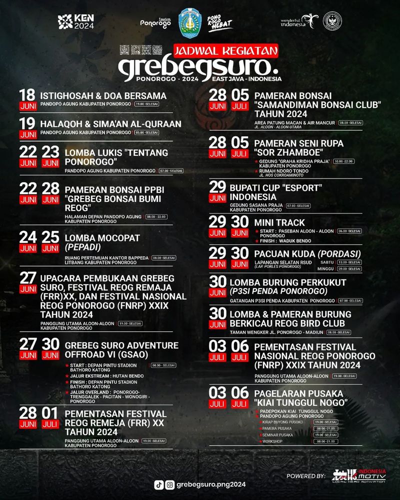 Grebeg Suro Ponorogo 2024.