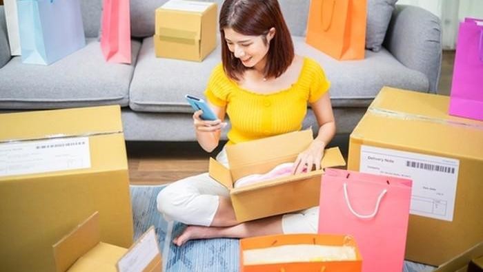 Ilustrasi UMKM Jualan Online