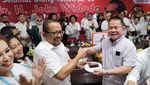 Kala Rumah Juang Relawan Jokowi-PSI Syukuran Bersama