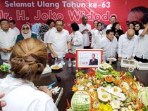 Kala Rumah Juang Relawan Jokowi-PSI Syukuran Bersama