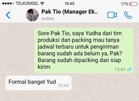 Kumpulan Chat dengan Atasan, dari Dingin sampai yang Baik Hati