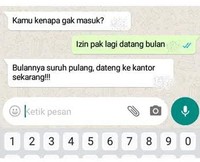 Kumpulan Chat dengan Atasan, dari Dingin sampai yang Baik Hati