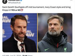 Inggris Bapuk, Gareth Southgate Jadi Bahan Meme