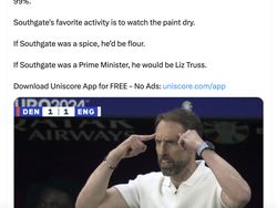 Inggris Bapuk, Gareth Southgate Jadi Bahan Meme