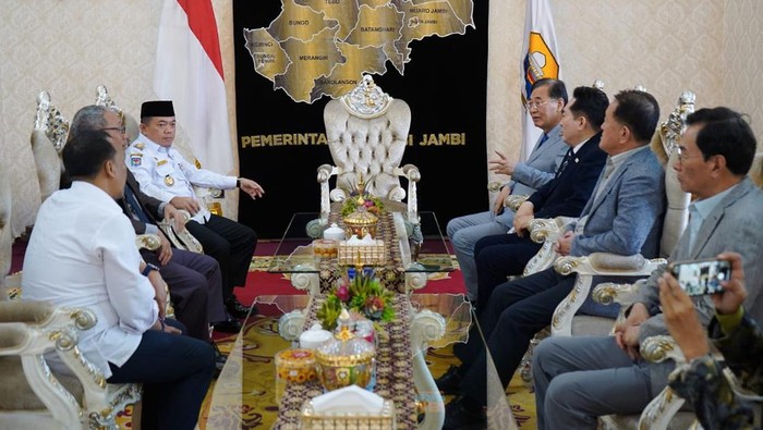 Perencanaan pengembangan kawasan wisata Danau Sipin oleh Pemprov Jambi beserta perusahaan Korea Selatan