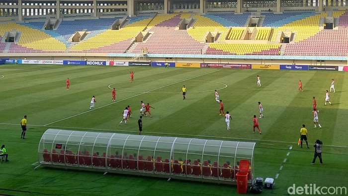 Laga Piala AFF U-16 2024 Grup A, Laos Vs Filipina, di Stadion Manahan Solo, Jumat (21/6/2024).