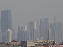 Potret Jakarta Berselimut Polusi Udara