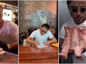 Salt Bae Habis Dikritik Gegara Akan Membuka Restoran di Italia