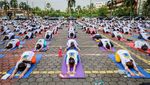 Semarak Peringatan Hari Yoga Sedunia di Batu Caves Malaysia