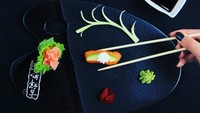 Morishushis Omakase menyajikan sushi sebagai sebuah karya seni yang indah. Untuk bisa menikmati sesi Omakase di sini harus merogoh kocek hingga Rp 2,6 juta. Foto: The Richest
