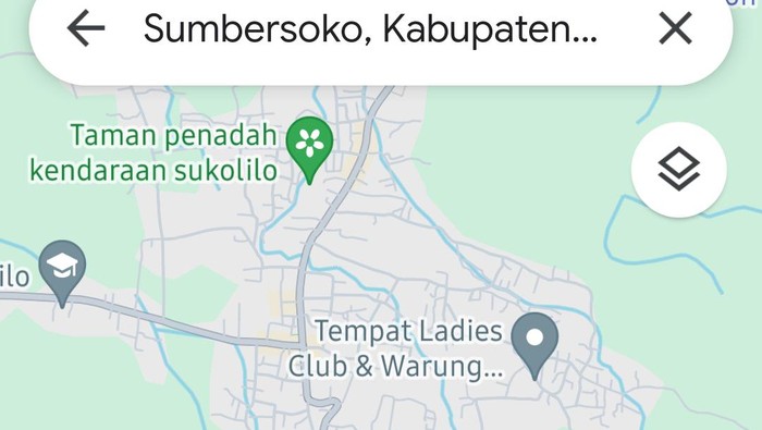 Tangkapan layar wilayah Sukolilo, Pati, di Google Maps per Jumat (21/6/2024) pukul 09.30 WIB